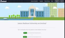 
							         James Madison University - Overleaf, Online LaTeX Editor								  
							    
