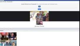 
							         James Portal | Facebook								  
							    