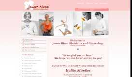 
							         James River Obstetrics & Gynecology								  
							    