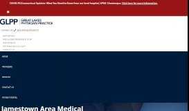 
							         Jamestown Area Medical Associate-GLPP - Great Lakes Physician ...								  
							    