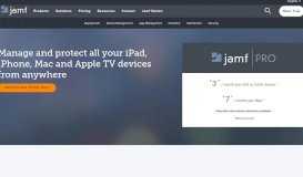 
							         Jamf Pro | Mobile Security | Casper Suite | Jamf								  
							    