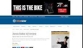 
							         Jamis Dakar A2 review - BikeRadar								  
							    