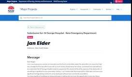
							         Jan Elder - NSW Planning Portal - NSW Government								  
							    