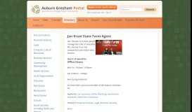 
							         Jan Kruel State Farm Agent — Auburn Gresham Portal								  
							    