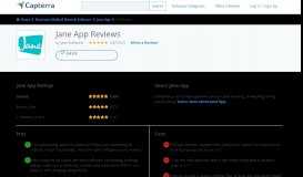 
							         Jane App Reviews 2020 - Capterra								  
							    