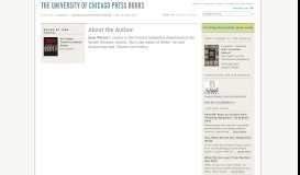 
							         Jane Portal - University of Chicago Press								  
							    