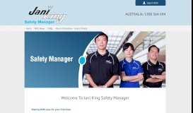 
							         Jani King Safety Manager Smart WHS | The online WHS system ...								  
							    