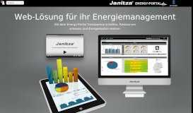 
							         Janitza Energy Portal								  
							    