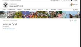 
							         Jansunwai Portal | District Shahjahanpur, Government of Uttar ...								  
							    