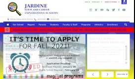 
							         Jardine Middle / Homepage - Wichita Public Schools								  
							    