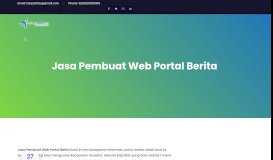 
							         Jasa Pembuat Web Portal Berita - Jasa Website | Jasa Pembuatan ...								  
							    