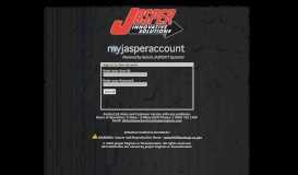 
							         Jasper Engines & Transmissions - My JASPER Account								  
							    