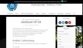 
							         Jawbone UP 24 - Rund ums Rad								  
							    