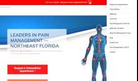 
							         Jax Spine & Pain Centers | Treatment For Chronic Back Pain								  
							    
