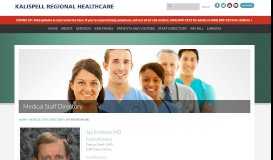 
							         Jay Erickson, MD | Medical Staff Directory | KRHC | Kalispell Regional ...								  
							    
