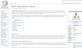 
							         JBCN International School - Wikipedia								  
							    