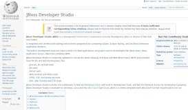 
							         JBoss Developer Studio - Wikipedia								  
							    