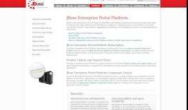 
							         JBoss Enterprise Portal Platform. - JBoss.org								  
							    