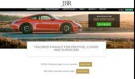 
							         JBR Capital - UK Classic Car Finance, Prestige & Super Car Finance								  
							    