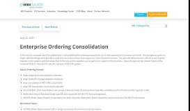 
							         JCPenney EDI Updates - Enterprise Ordering Consolodation								  
							    