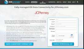 
							         JCPenney.com Fully-managed EDI | B2BGateway								  
							    