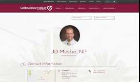 
							         JD Meche, NP | JD Meche, Nurse Practitioner								  
							    