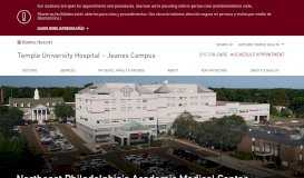 
							         Jeanes Hospital | Temple Health								  
							    