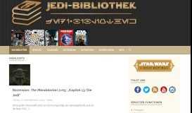 
							         Jedi-Bibliothek | Das Portal für Star Wars-Literatur								  
							    
