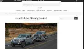 
							         Jeep Gladiator Officially Unveiled – Expedition Portal								  
							    