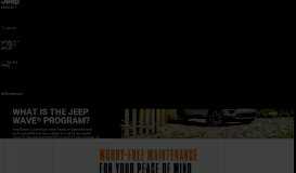 
							         Jeep ® Wave - Rewards for Owners of Select Jeep ® Brand Models								  
							    