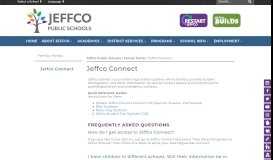 
							         Jeffco Connect - Jeffco Public Schools								  
							    