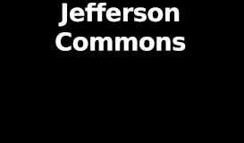 
							         Jefferson Commons								  
							    