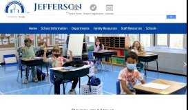 
							         Jefferson Elementary School								  
							    