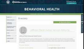 
							         Jefferson Parish Human Services Authority | Department of Health ...								  
							    