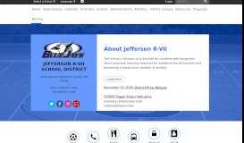 
							         Jefferson R-VII School District: Home								  
							    