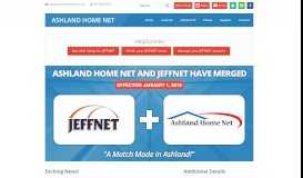 
							         Jeffnet - Ashland Home Net								  
							    
