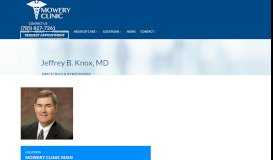 
							         Jeffrey B. Knox, MD - Meet the Physicians of Mowery Clinic - KS ...								  
							    