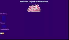 
							         Jenn Hatter's WSD Portal								  
							    