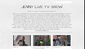 
							         Jenny Live TV Show on Vimeo								  
							    
