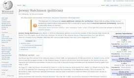 
							         Jeremy Hutchinson (politician) - Wikipedia								  
							    
