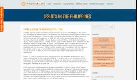
							         Jesuits in the Philippines | Philippine Jesuits								  
							    