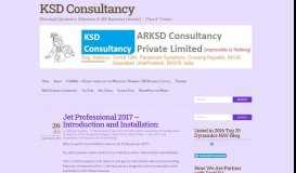 
							         Jet Reports | KSD Consultancy								  
							    