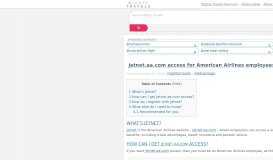 
							         jetnet.aa.com access for American Airlines employees | Mighty ...								  
							    