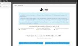
							         Jetro Registration - Transcepta								  
							    