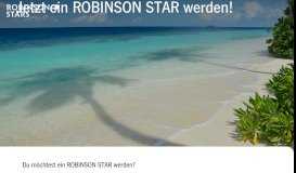 
							         Jetzt Mitglied werden - Robinson Stars								  
							    