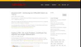 
							         Jetzt Update auf Arcserve UDP 6.5 - Blog - Christian Sievers IT Beratung								  
							    