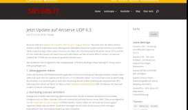 
							         Jetzt Update auf Arcserve UDP 6.5 - Christian Sievers IT Beratung								  
							    