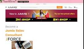 
							         Jforce - Become A Sales Consultant Online | Jumia Kenya								  
							    