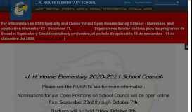 
							         JH House Elementary School - Rockdale County Public Schools								  
							    