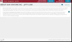 
							         Jiffy Lube - talentReef Applicant Portal								  
							    